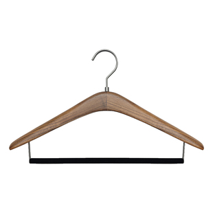 金领结高端北美黑胡桃实木衣架高级衣柜衣帽间专用样板间木质衣撑