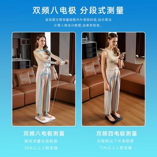 乐福八电极体脂秤体重秤专业人体计智能精准电子称健身房测仪
