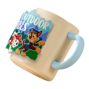 汪汪队儿童水杯婴幼儿小学生杯子带刻度上学专用马克杯316不锈钢