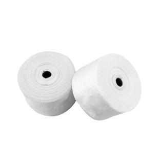 防火玻璃丝带耐高温缠绕带排气管防腐管道加筋包裹排气玻璃丝布