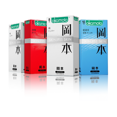 冈本超薄情趣女用旗舰避孕套31片
