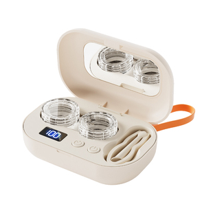 隐形眼镜清洗器美瞳盒子一体声波全自动冲洗神器角膜塑形清洁仪器
