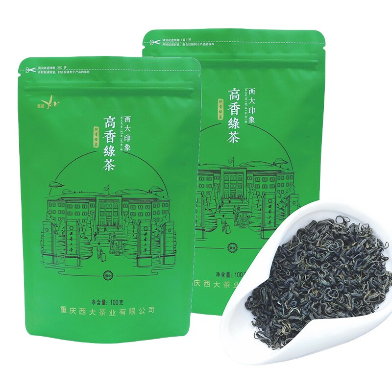 西南大学绿茶袋装自己喝