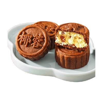 卢师傅巧克力蔓越莓椰蓉月饼