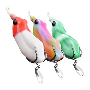 2023新款雷蛙蟾毒小号路亚假饵远投改装黑鱼专杀打黑雷强双须撞水