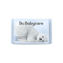 babycare绵柔成人系列小熊 80洗脸巾