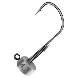 路亚NED内德钩黑坑野钓小克重微铅大钩门浮水虾鲈鳜鱼内得铅头钩