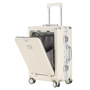 ANTA/安踏20寸前开口锁扣行李箱旅行登机拉杆密码箱2025新款男女