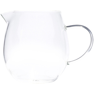 百年利永 公道杯玻璃耐热透明泡茶功夫茶具配件茶海分茶器 如雨