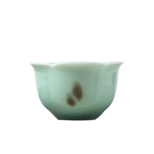 龙泉青瓷功夫茶具茶杯陶瓷主人杯单杯碗盏小杯家用个人专用品名杯