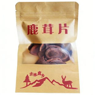 鹿茸片血片整枝切新鲜红粉男滋补泡酒泡水吉林搭梅花鹿鞭人参10克