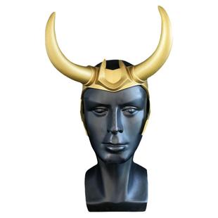 洛基头盔loki成人雷神3诸神黄昏Cosplay万圣节面具漫之威影视周边