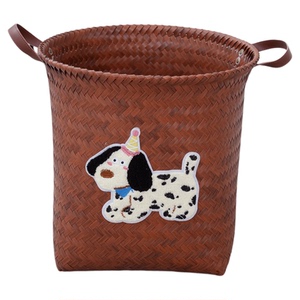 仿藤编美式收纳筐大容量