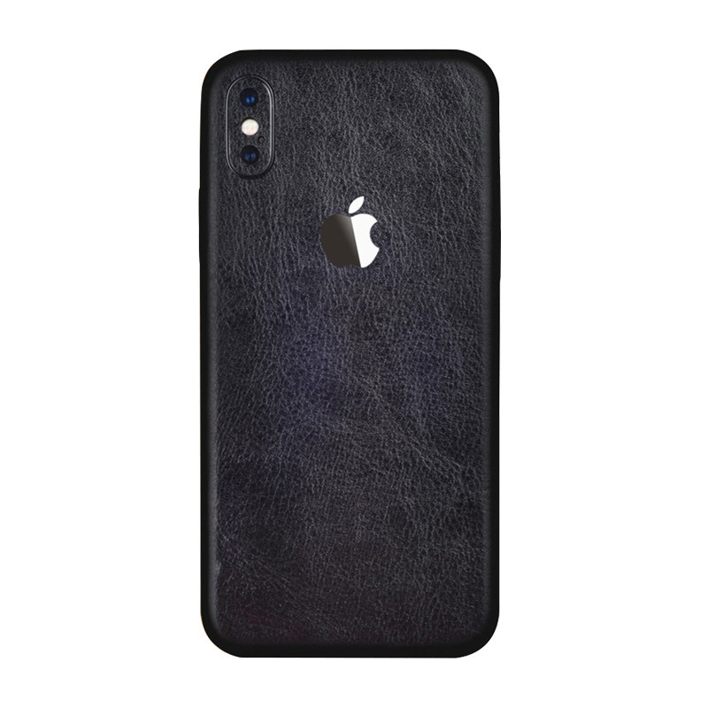 iphoneXSMAX手机贴膜678plus背膜苹果12全包边x覆盖13pro皮革贴纸
