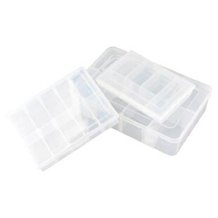 塑料零件盒组合式螺丝工具收纳盒带盖分隔式物料箱加厚周转箱
