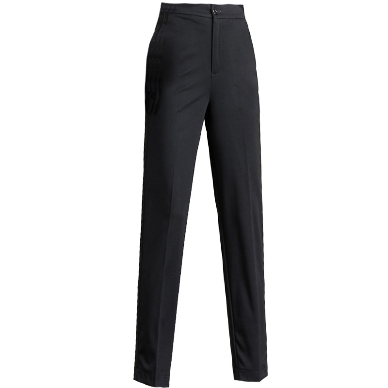 西裤女春秋职业工装裤黑色哈伦裤萝卜裤九分显瘦夏季老爹裤烟管裤
