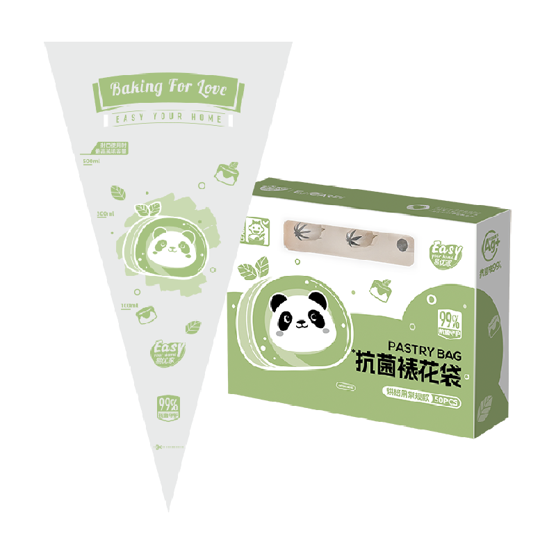 易优家裱花袋婴儿辅食宝宝溶豆食品级一次性裱花袋嘴奶油烘焙工具