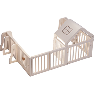 宝宝单面围栏婴儿防护栏客厅一侧地上爬爬垫三面游戏围栏学步栅栏