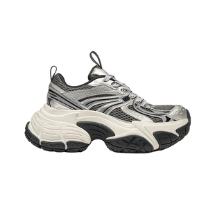 诗歌兰2026春季新款机能风厚底老爹鞋女鞋时尚休闲百搭增高运动鞋