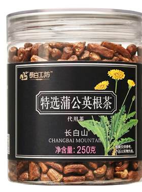 特级野生蒲公英根茶炒长白山大根