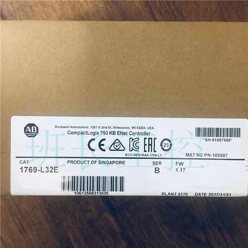 议价全新原装AB模块CPU单元1769-L32E  现货特价包邮