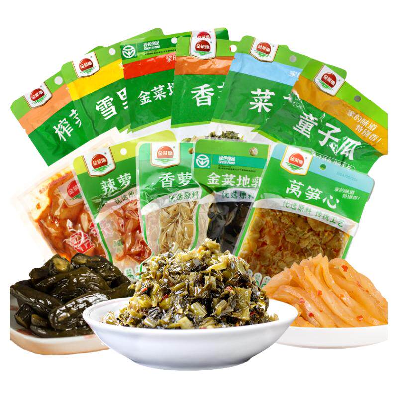 安徽特产微辣酱菜顺手抢超值新品