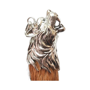 2025新款合金麂角帽霸气老虎头男士吊坠熊虎牙套防裂护牙护角配饰