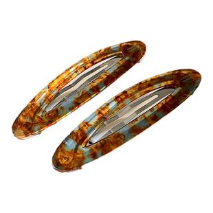 醋酸边夹一字夹大号刘海发夹女款侧边高级感bb夹发卡简约夹子头饰