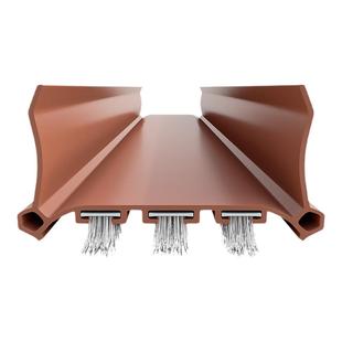 门底毛刷密封条办公室门入户防盗门隔音密封条门底下缝隙挡条防尘