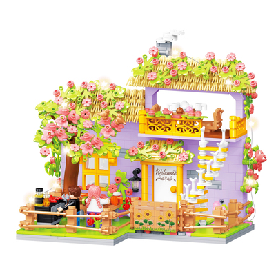 唯乐创想院中愿小颗粒积木街景拼装益智成人高难度玩具女生礼物