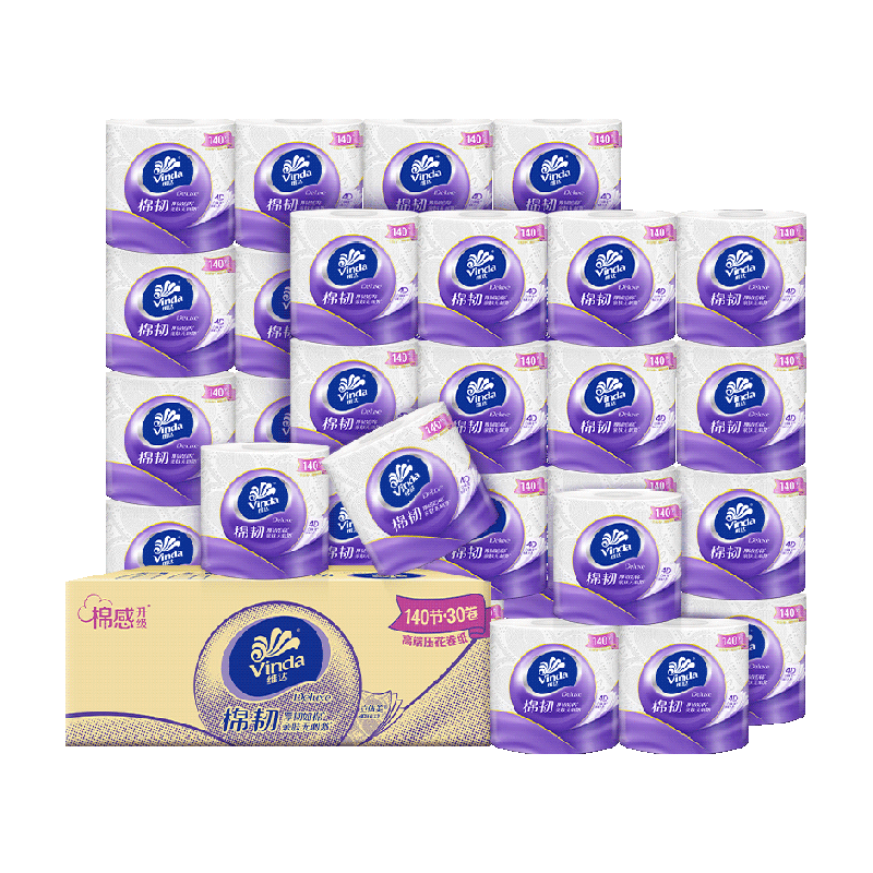 Vinda ά�� ���������� ��о��ֽ 4�� 30�� 128g 30.06Ԫ