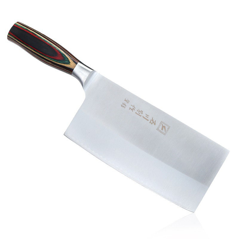 中国金门石川别作菜刀彩木中式片刀不锈钢切菜厨房刀具家用切菜刀