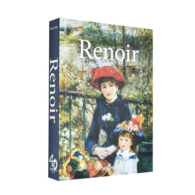 【预售】【TASCHEN40周年】雷诺阿Renoir 19世纪艺术画册 英文原版正版进口 善优图书