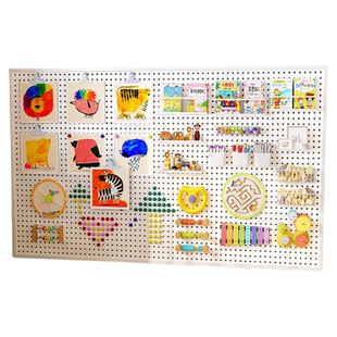 洞洞忙碌板屋DIY配件蒙特梭利早教益智自制玩具宝宝幼儿园安静角