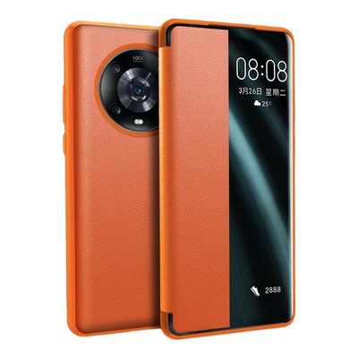 适用华为荣耀magic4智能休眠皮套