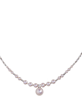 EPUU【3.0】925纯银碎银珍珠项链