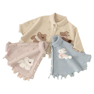 女童毛衣开衫2025冬季新款外套