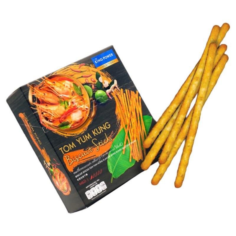 泰国进口特产Kingpower冬阴功饼干棒微辣180g