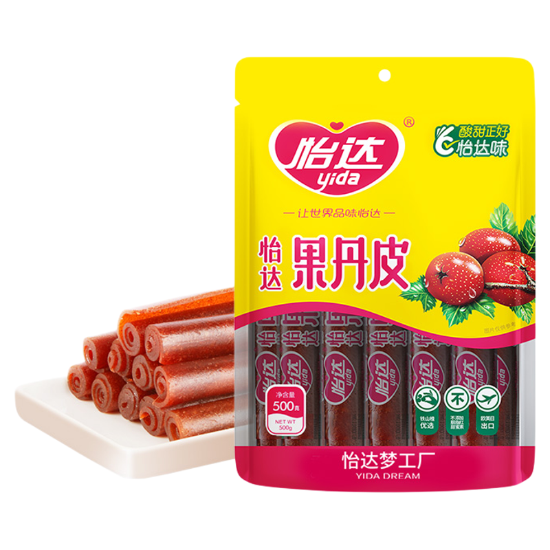 梦工厂果丹皮500g/袋独立装