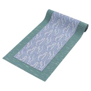 彩集堂 静雅防水茶席中式禅意桌旗 加长茶桌布茶道空间装饰布艺