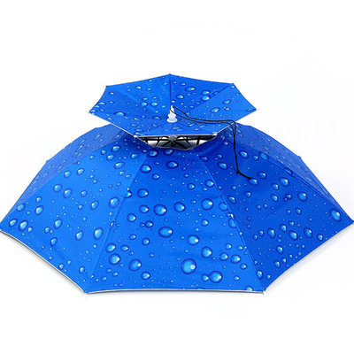 遮阳挡雨解放双手慕泽雨雨伞帽