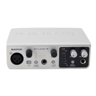 Midiplus R2 RS外置USB手机迷笛声卡台式笔记本直播专用录音套装