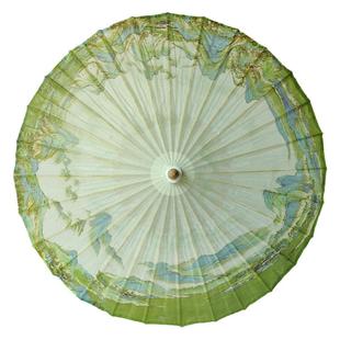 石鼓防雨书法油纸伞古风道具伞舞蹈汉服伞旗袍装饰拍照cos摄影伞