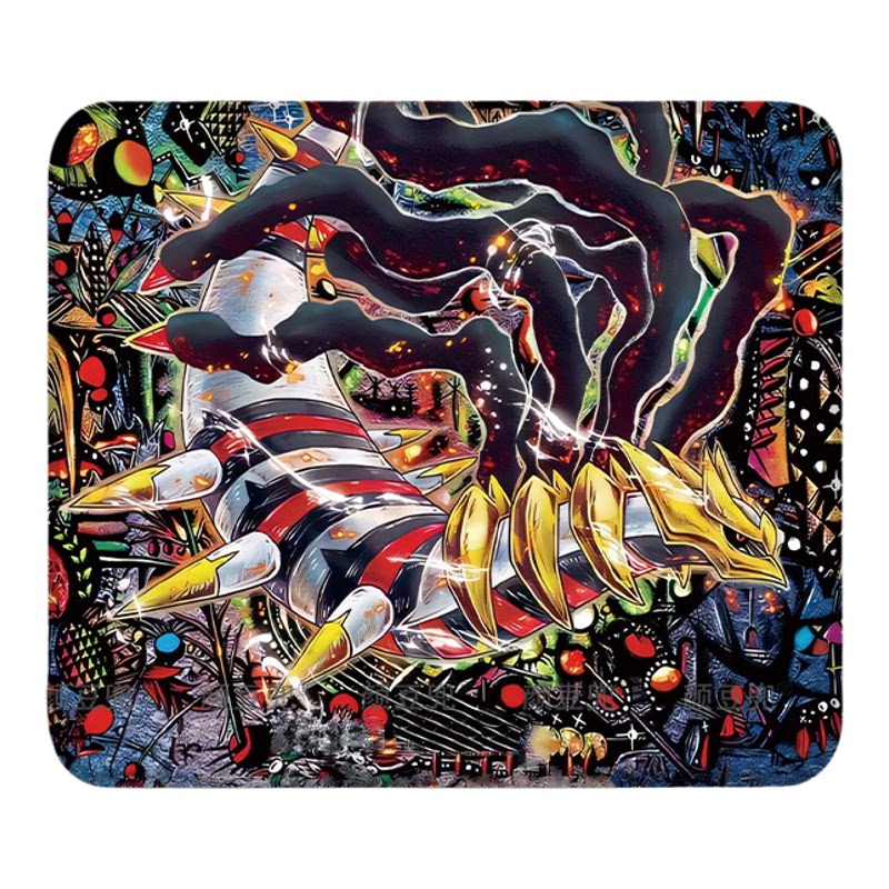 骑拉帝纳 宝可梦 神奇宝贝周边大号鼠标垫二次元办公桌垫鼠标垫软