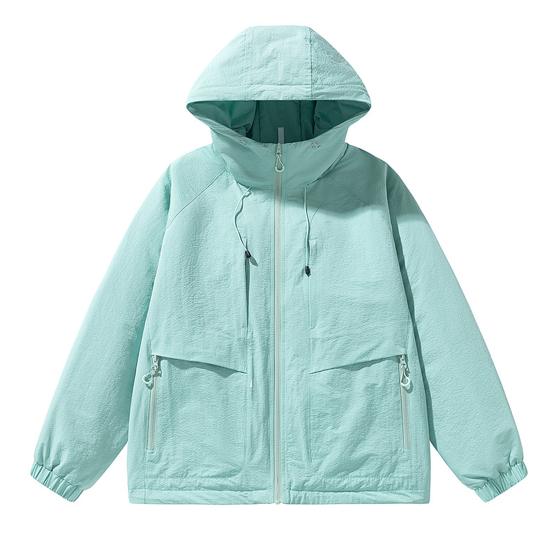 KAMA卡玛冬季轻薄保暖连帽棉服