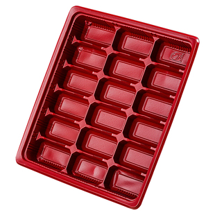 一次性加厚盖饺子盒磨砂盖外卖水饺打包盒分格食品级塑料馄饨托盘