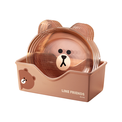 满潮佳布朗熊联名吐骨碟