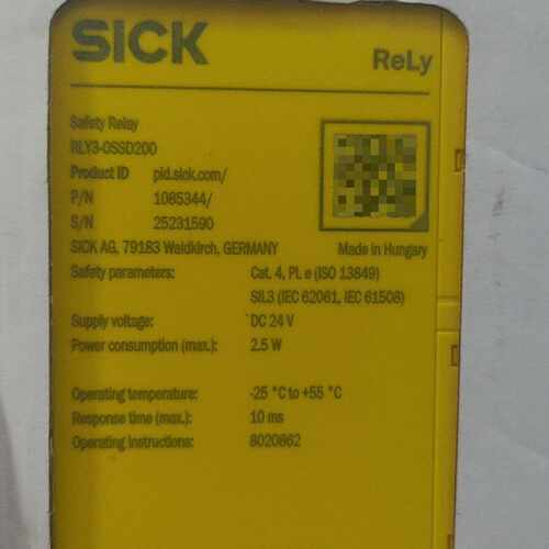 溢价-SICK西克RLY3-OSSD200安全继电器