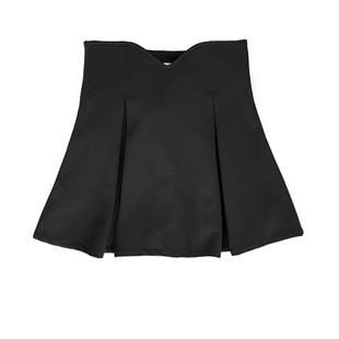 半身裙女百褶裙a字裙伞裙胖mm黑色小个子遮胯西装短裙毛呢蓬蓬裙