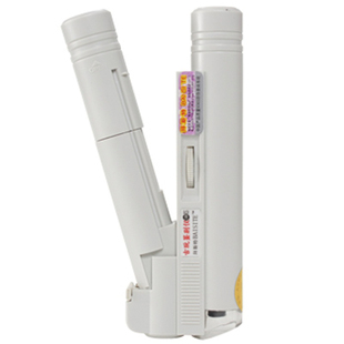 拜斯特100倍放大镜带灯带刻度0.01mm读数显微镜led灯印刷文玩鉴定